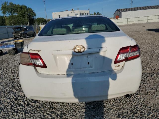 4T4BF3EK0BR164980 - 2011 TOYOTA CAMRY BASE WHITE photo 6