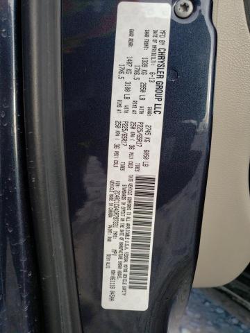 2C4RC1CG4DR797331 - 2013 CHRYSLER TOWN & COU TOURING L CHARCOAL photo 13