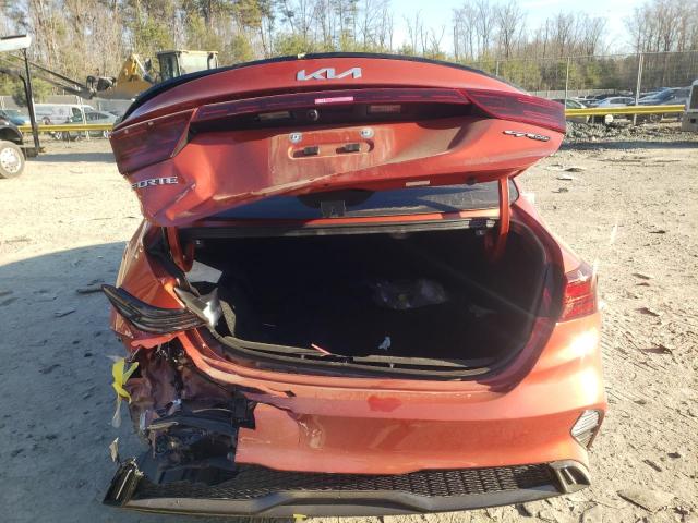 3KPF54AD5NE430609 - 2022 KIA FORTE GT LINE ORANGE photo 6