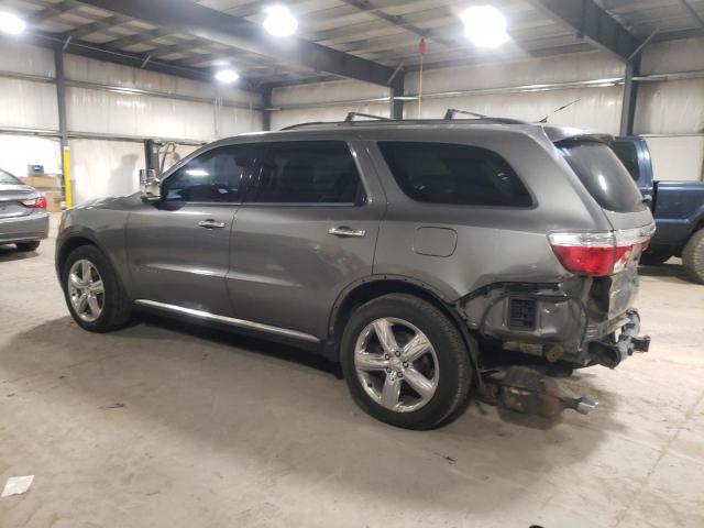 1C4SDHET5CC300926 - 2012 DODGE DURANGO CITADEL GRAY photo 2