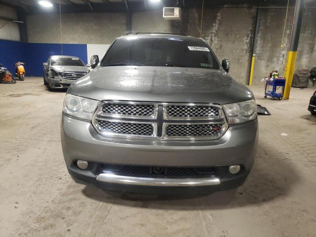 1C4SDHET5CC300926 - 2012 DODGE DURANGO CITADEL GRAY photo 5