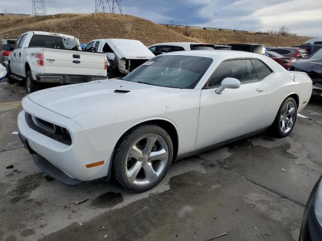 2C3CDYAG2DH570289 - 2013 DODGE CHALLENGER SXT WHITE photo 1