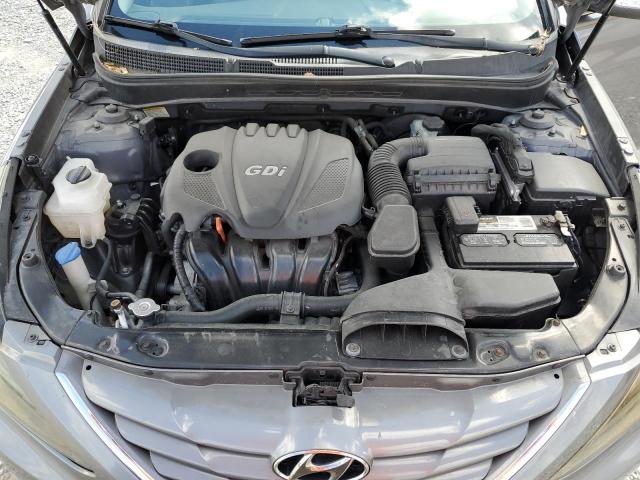 5NPEC4AC9DH710214 - 2013 HYUNDAI SONATA SE GRAY photo 11