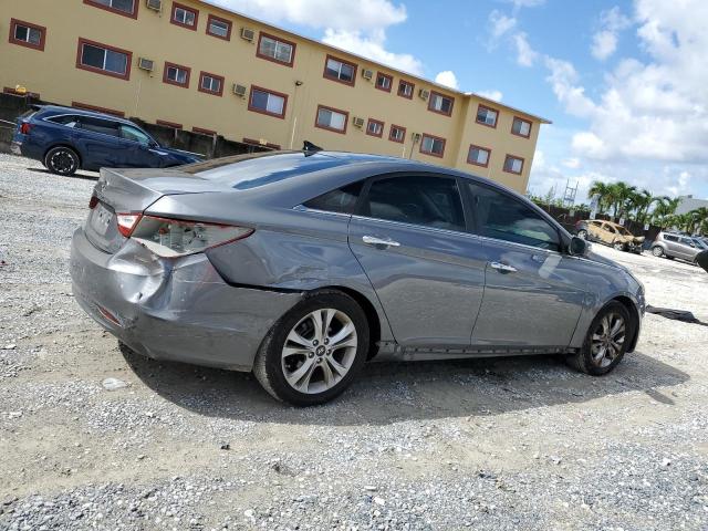 5NPEC4AC9DH710214 - 2013 HYUNDAI SONATA SE GRAY photo 3