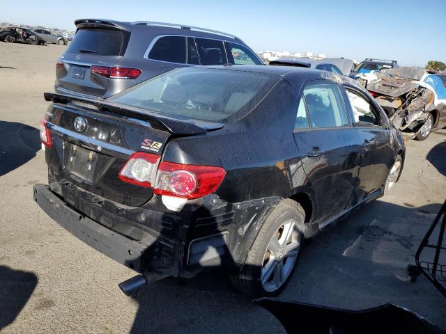 2T1BU4EE5DC101734 - 2013 TOYOTA COROLLA BASE BLACK photo 3