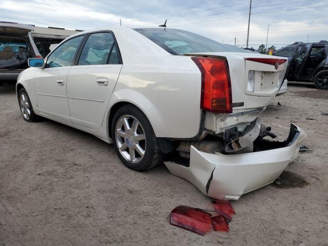 1G6DP577960208421 - 2006 CADILLAC CTS HI FEATURE V6 WHITE photo 2