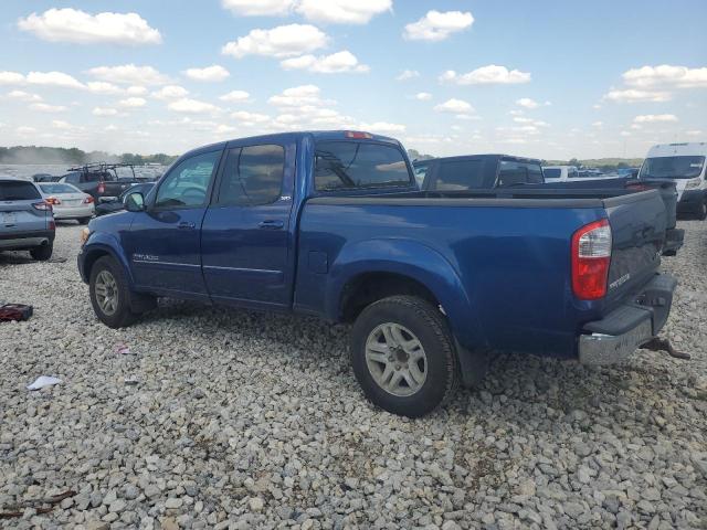5TBDT44145S482830 - 2005 TOYOTA TUNDRA DOUBLE CAB SR5 BLUE photo 2