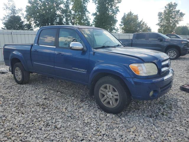 5TBDT44145S482830 - 2005 TOYOTA TUNDRA DOUBLE CAB SR5 BLUE photo 4