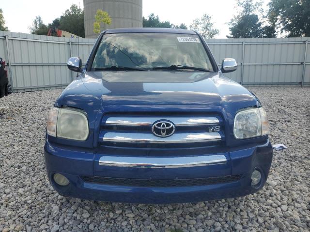 5TBDT44145S482830 - 2005 TOYOTA TUNDRA DOUBLE CAB SR5 BLUE photo 5
