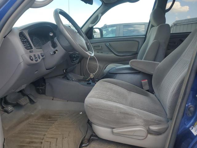 5TBDT44145S482830 - 2005 TOYOTA TUNDRA DOUBLE CAB SR5 BLUE photo 7