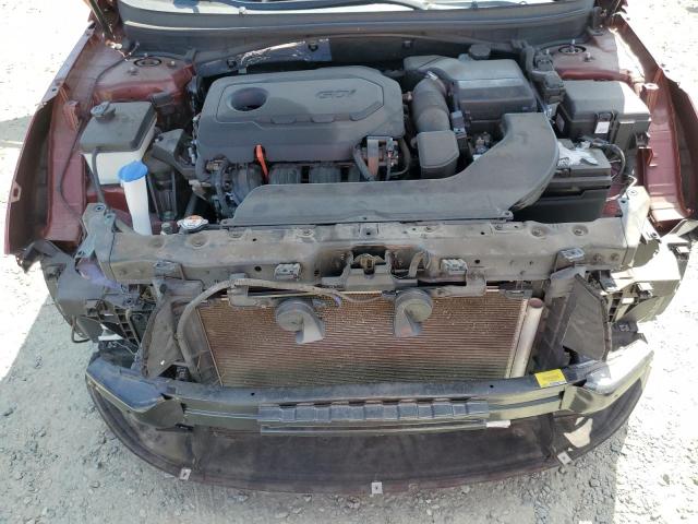 5NPE24AF8GH274019 - 2016 HYUNDAI SONATA SE ბურგუნდია ფოტო 11