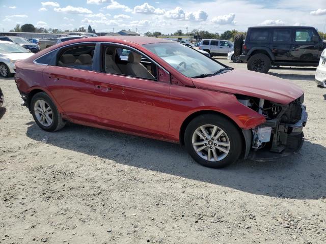 5NPE24AF8GH274019 - 2016 HYUNDAI SONATA SE ბურგუნდია ფოტო 4