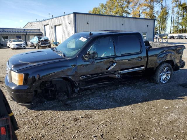 2GTEK638181265630 - 2008 GMC NEW SIERRA K1500 DENALI BLACK photo 1