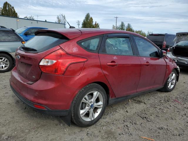 1FADP3K24DL196354 - 2013 FORD FOCUS SE RED photo 3