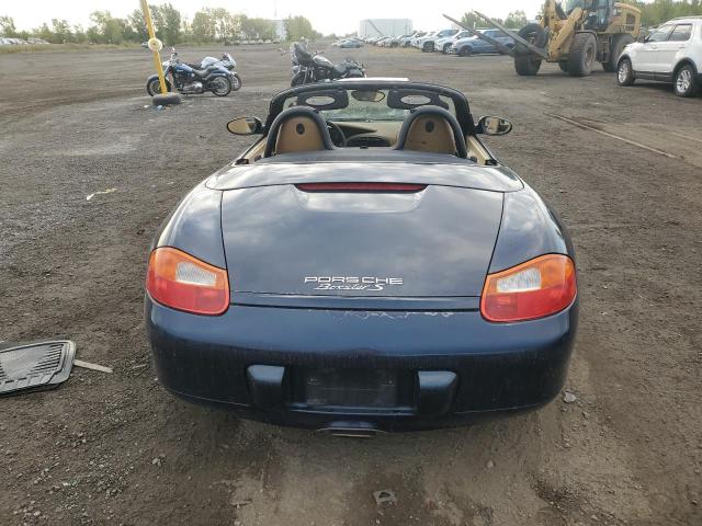 WP0CA2985YU627828 - 2000 PORSCHE BOXSTER BLUE photo 6