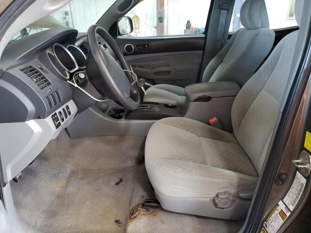 5TELU4EN7AZ718840 - 2010 TOYOTA TACOMA DOUBLE CAB BROWN photo 7