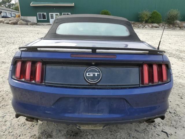 1FATP8FF4G5238794 - 2016 FORD MUSTANG GT BLUE photo 6