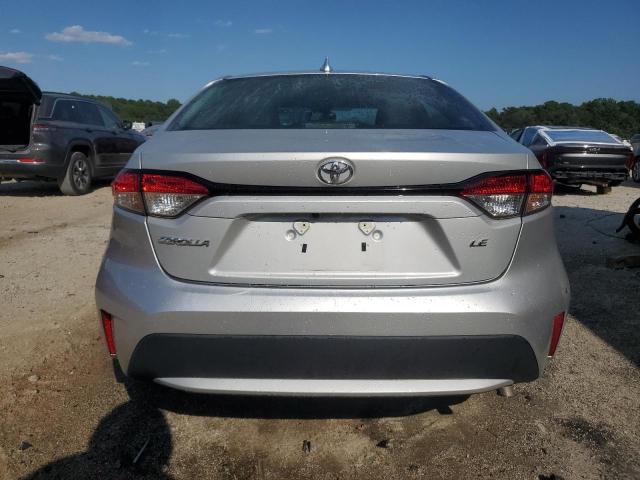 5YFEPMAE4MP210731 - 2021 TOYOTA COROLLA LE ვერცხლისფერი ფოტო 6