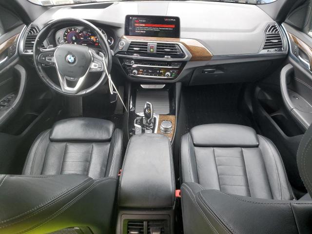 5UXTR9C56KLR06667 - 2019 BMW X3 XDRIVE30I BLUE photo 8