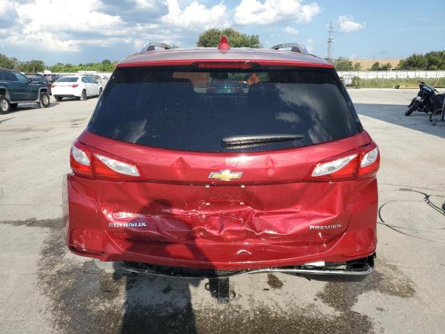 2GNAXNEV1M6152195 - 2021 CHEVROLET EQUINOX PREMIER RED photo 6