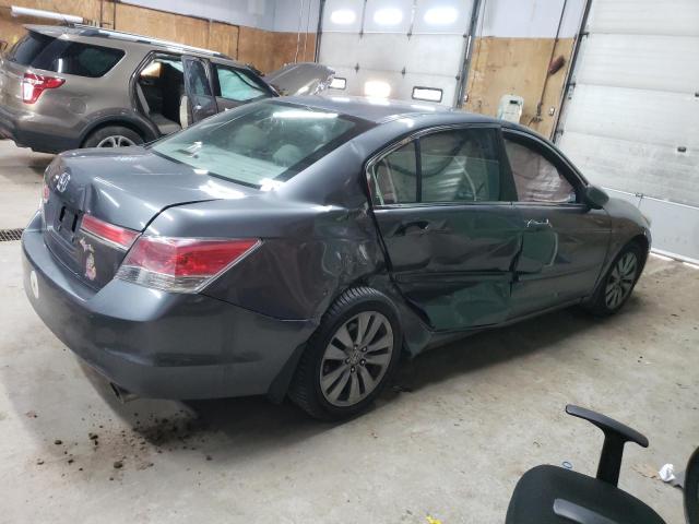 1HGCP2F74BA118530 - 2011 HONDA ACCORD EX GRAY photo 3