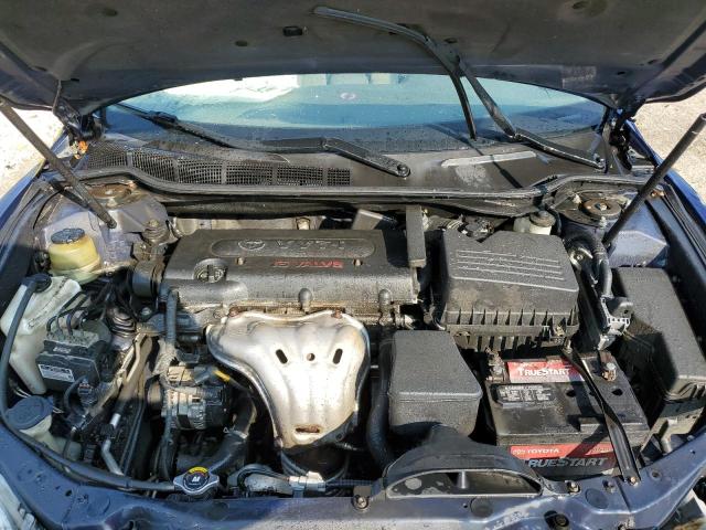 4T1BE46K37U032675 - 2007 TOYOTA CAMRY CE BLUE photo 11