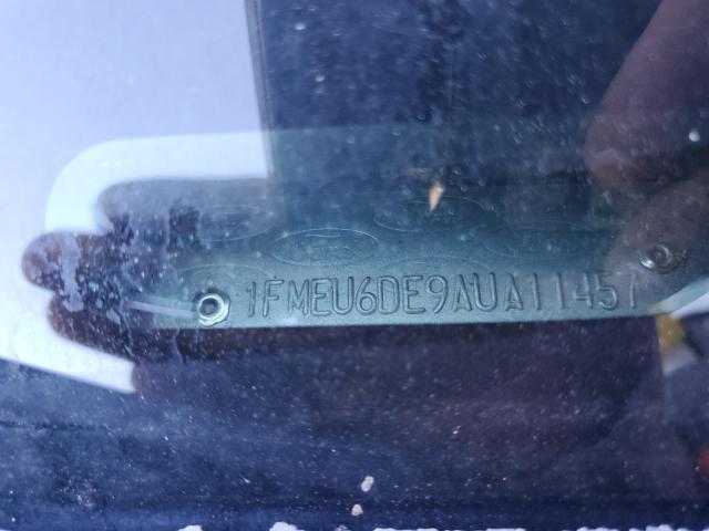 1FMEU6DE9AUA11457 - 2010 FORD EXPLORER XLT BLACK photo 13