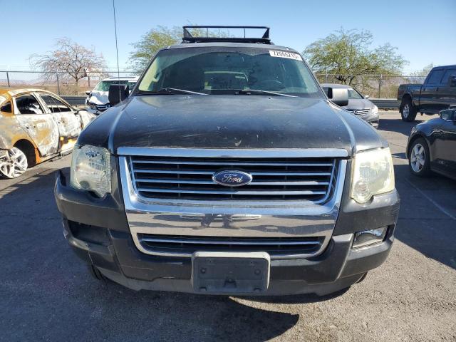 1FMEU6DE9AUA11457 - 2010 FORD EXPLORER XLT BLACK photo 5
