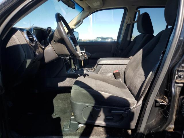 1FMEU6DE9AUA11457 - 2010 FORD EXPLORER XLT BLACK photo 7