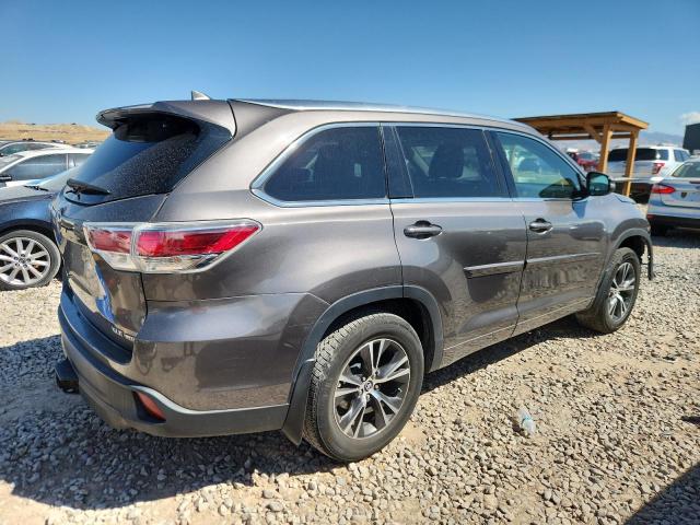 5TDJKRFH4GS285101 - 2016 TOYOTA HIGHLANDER XLE 灰色 照片 3