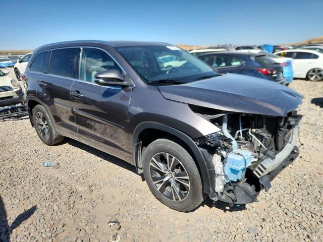 5TDJKRFH4GS285101 - 2016 TOYOTA HIGHLANDER XLE 灰色 照片 4
