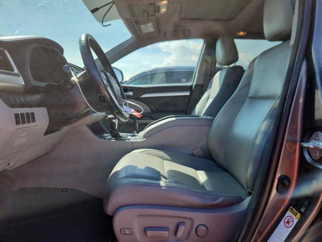 5TDJKRFH4GS285101 - 2016 TOYOTA HIGHLANDER XLE 灰色 照片 7