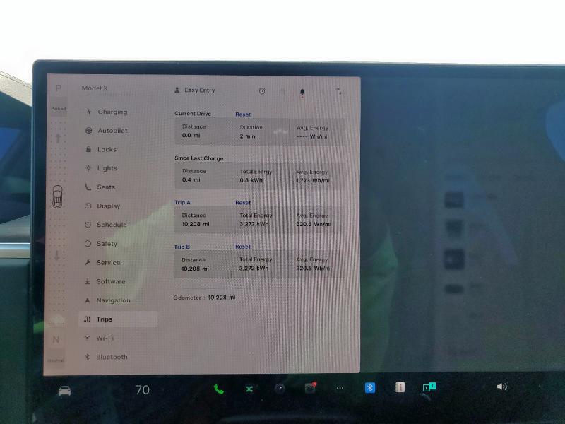 7SAXCAE54RF453605 - 2024 TESLA MODEL X Boz foto 9