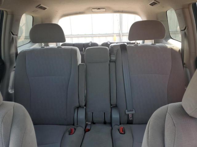 5TDBK3EH9CS174881 - 2012 TOYOTA HIGHLANDER BASE Noir photo 10