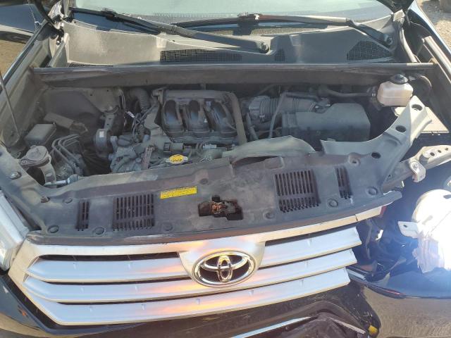 5TDBK3EH9CS174881 - 2012 TOYOTA HIGHLANDER BASE Noir photo 12