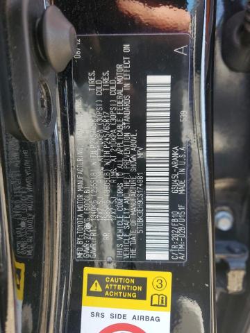 5TDBK3EH9CS174881 - 2012 TOYOTA HIGHLANDER BASE Noir photo 13