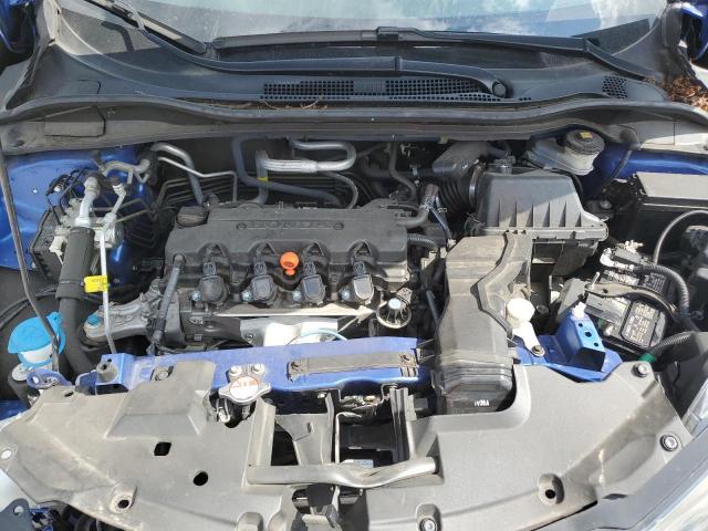 3CZRU5H58NM727510 - 2022 HONDA HR-V EX BLUE photo 12
