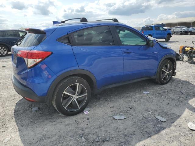 3CZRU5H58NM727510 - 2022 HONDA HR-V EX BLUE photo 3