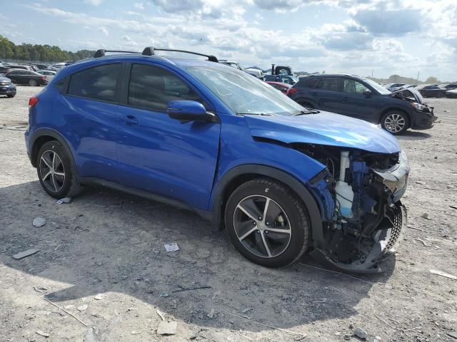 3CZRU5H58NM727510 - 2022 HONDA HR-V EX BLUE photo 4