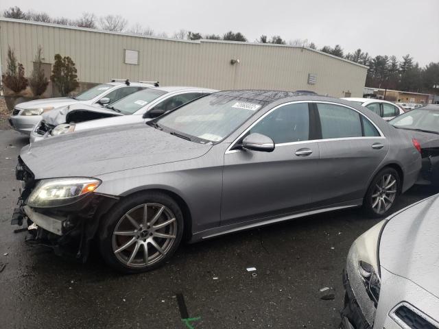 WDDUG8FB2FA112019 - 2015 MERCEDES-BENZ S 550 4MATIC GRAY photo 1