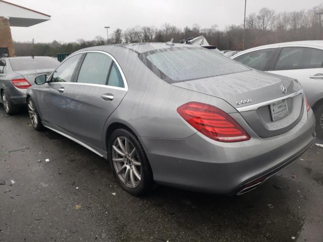 WDDUG8FB2FA112019 - 2015 MERCEDES-BENZ S 550 4MATIC GRAY photo 2