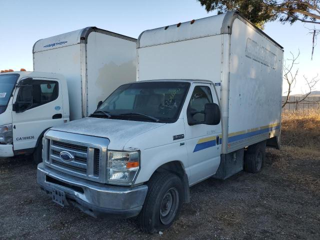 1FDWE3FL7DDB04686 - 2013 FORD ECONOLINE E350 SUPER DUTY CUTAWAY VAN WHITE photo 1