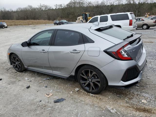 SHHFK7H41JU405905 - 2018 HONDA CIVIC SPORT Plata foto 2