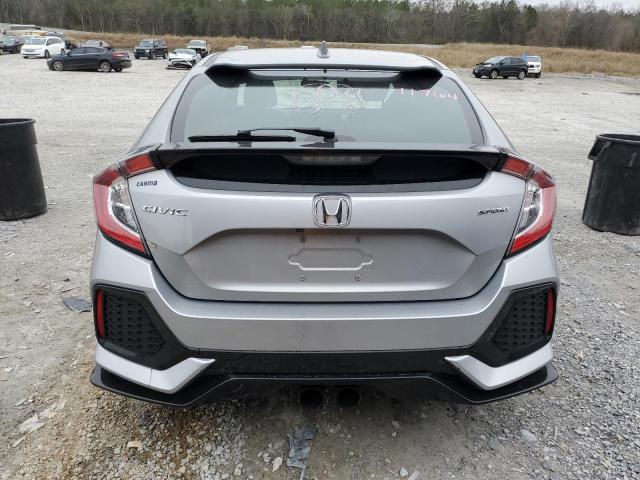 SHHFK7H41JU405905 - 2018 HONDA CIVIC SPORT Plata foto 6