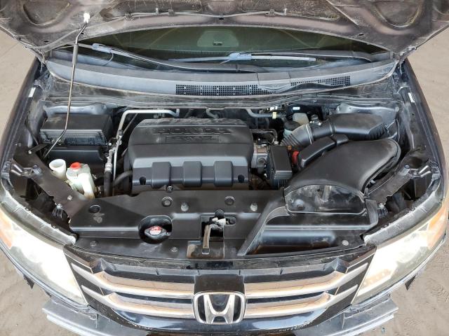 5FNRL5H90GB053873 - 2016 HONDA ODYSSEY TOURING GRAY photo 12