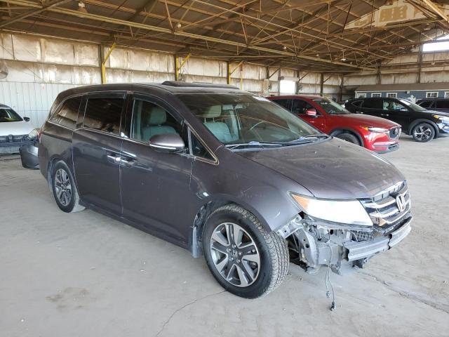 5FNRL5H90GB053873 - 2016 HONDA ODYSSEY TOURING GRAY photo 4