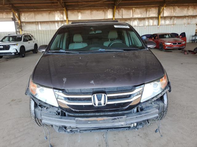 5FNRL5H90GB053873 - 2016 HONDA ODYSSEY TOURING GRAY photo 5