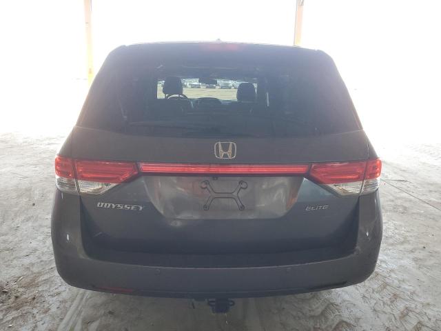 5FNRL5H90GB053873 - 2016 HONDA ODYSSEY TOURING GRAY photo 6