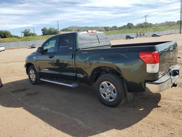 5TFRY5F10AX073343 - 2010 TOYOTA TUNDRA DOUBLE CAB SR5 GREEN photo 2