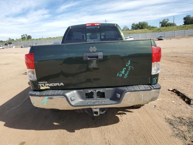 5TFRY5F10AX073343 - 2010 TOYOTA TUNDRA DOUBLE CAB SR5 GREEN photo 6
